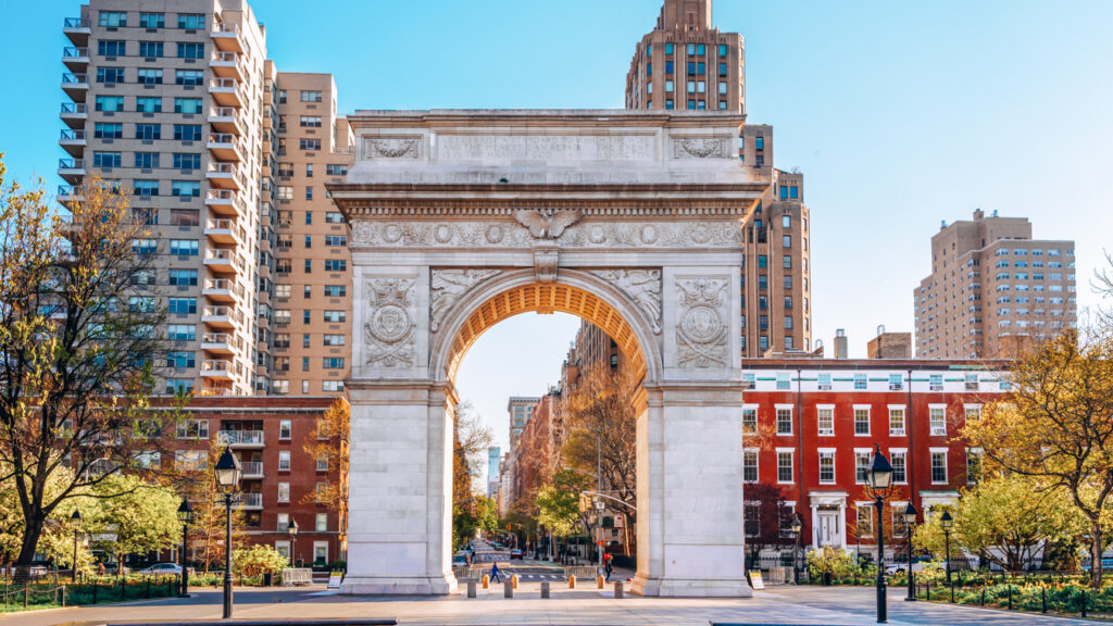 Washington Square Park, one of the best things to do in Greenwich Village