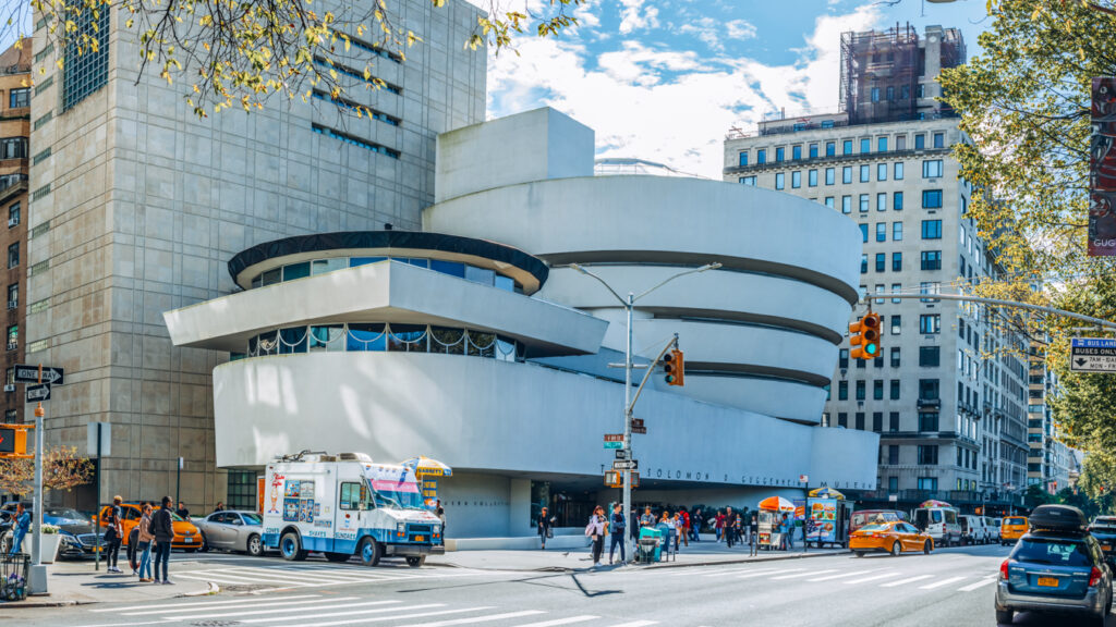 Solomon R. Guggenheim Museum, one of the best places for contemporary art in NYC