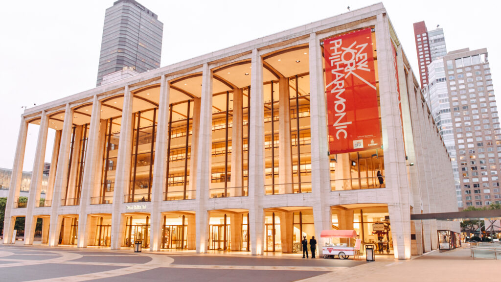 David Geffen Hall, one of the best venues for classical music in NYC