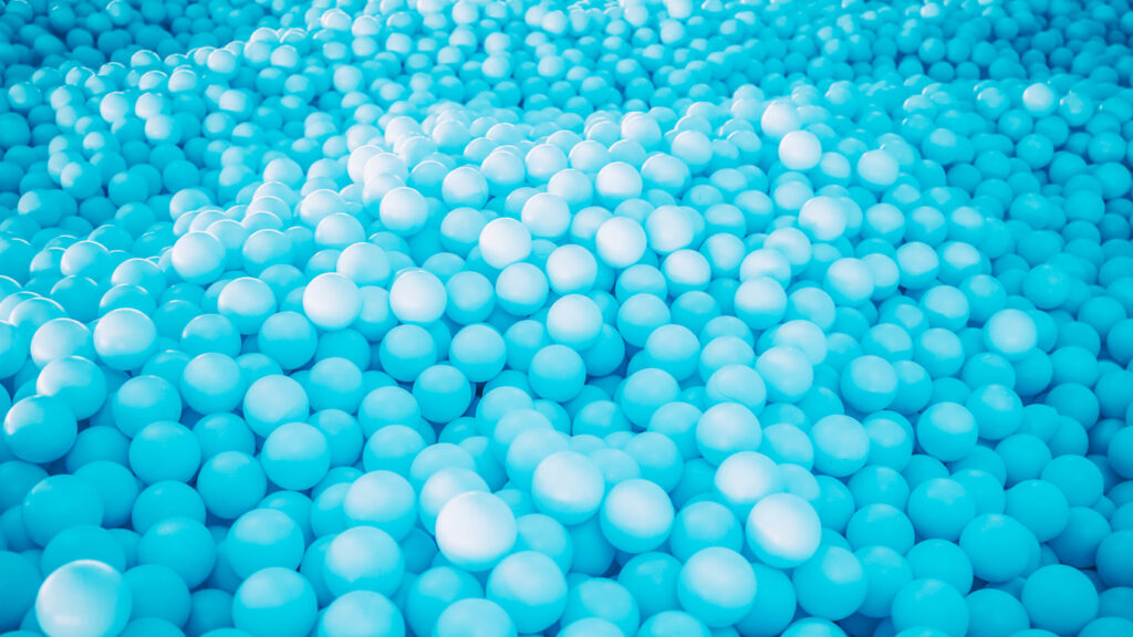 Exhibit at the Color Factory, one of the best museums for kids in New York City