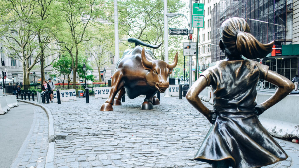Charging Bull, one of the best things to do with kids in the Financial District NYC