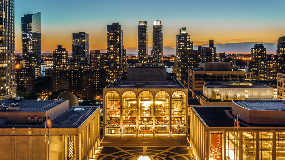 Lincoln Center for the Performing Arts, one of the best things to do at night in New York City