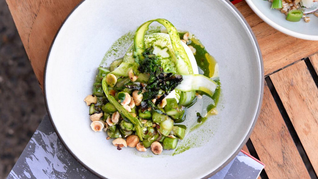 Dish at Charlie Bird, one of the best lunch spots in SoHo