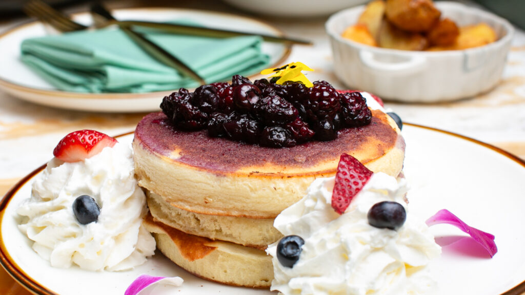 Food at The Blue Mezze Bar, one of the best brunch spots on the Upper East Side
