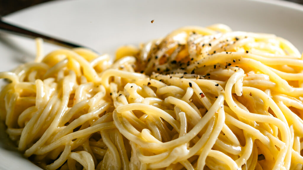 Pasta dish at Ainslie, one of the best restaurants in Williamsburg, Brooklyn